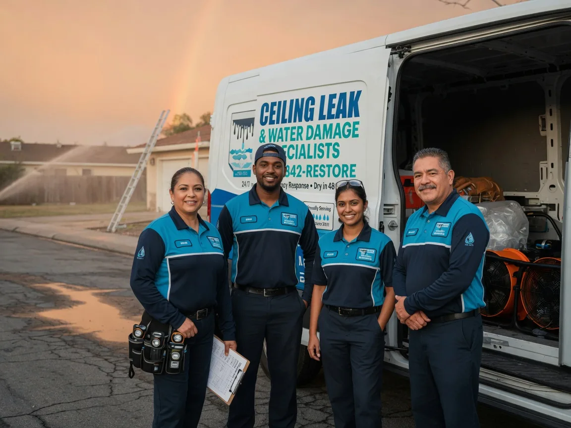 Ceiling Leak Cleanup company in Walcott, IA